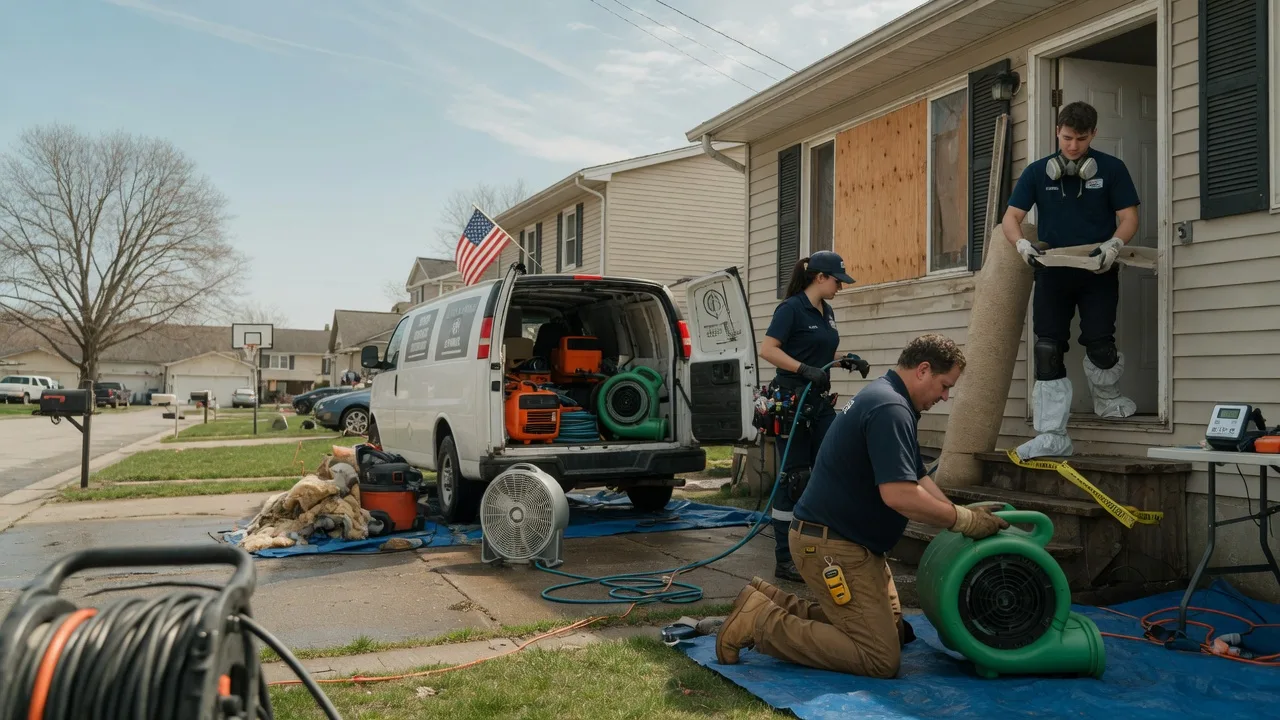 Water Damage Restoration in Fulshear, TX near me